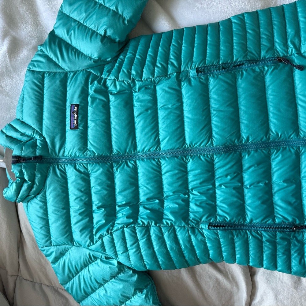Patagonia Navy and Teal Jacket